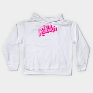 I Am Kenough / Pinks Colorway Kids Hoodie